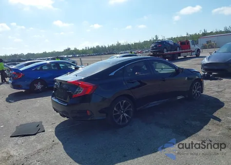 2021 Honda Civic Sport z USA, uszkodzony, nr VIN 2HGFC2F84MH506668